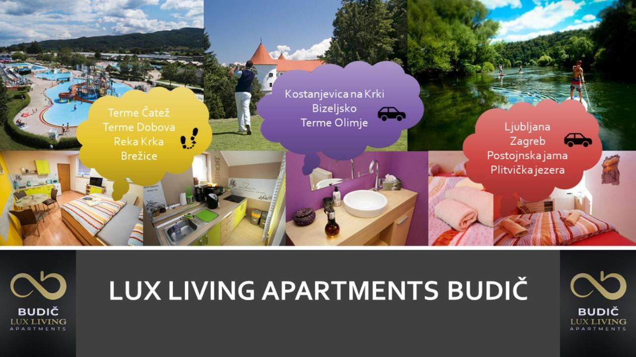 Lux Living Apartments Budic Near Terme Catez Brezice Ngoại thất bức ảnh